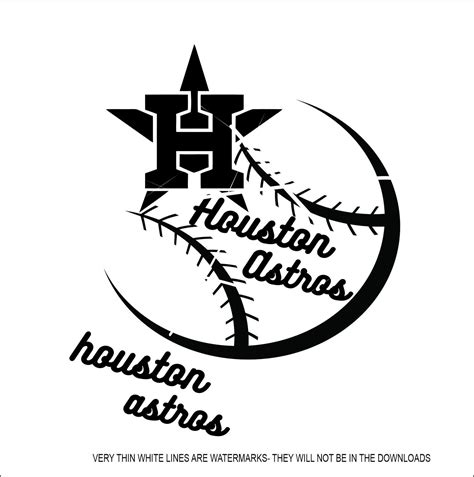 Baseball Houston Astros Mbl Sport Game Team League Play Svg Etsy