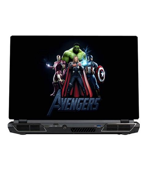 Skinshack Avengers Superhero Laptop Skin 17 Inch Buy Skinshack