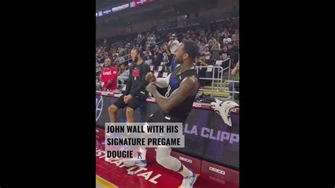John Wall With His Signature Pregame Dougie 🕺🕺🕺 Nba Fyp Johnwall