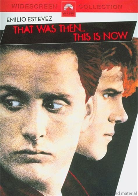 That Was Then This Is Now Dvd 1985 Dvd Empire