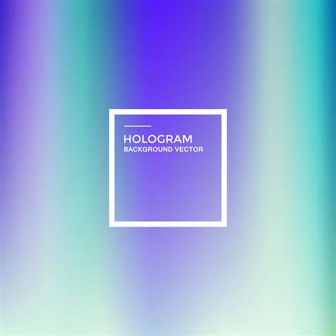Vector Background Of Hologram Gradient Hologram Pattern 3523783 Vector