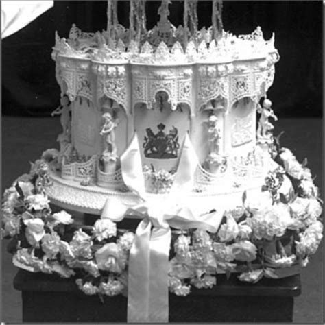 Various tiers of the cake will then be distributed to pensioners at the royal hospital chelsea as well as other nursing homes and charities with which the queen is aligned. 1947 bottom tier of Pr. Elizabeth's cake | wedding cakes ...