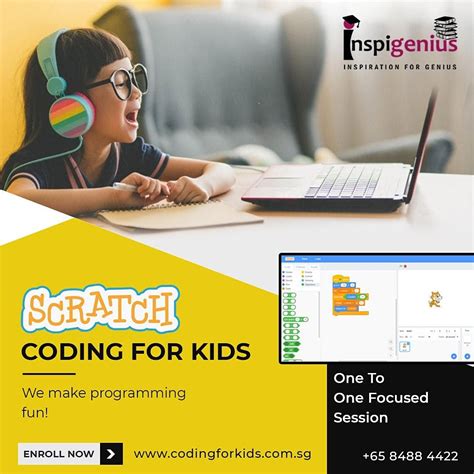 Scratch Coding Course For Kids Singapore We Make Programming Fun
