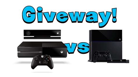 Playstation 4 Or Xbox One Giveaway Youtube