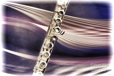 Flute Music Wind Instrument Painting Photograph 329902 Painting By M K
