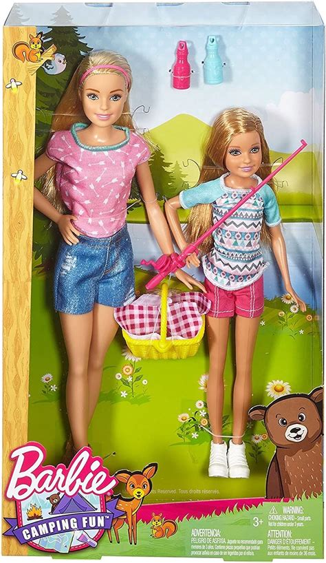 Barbie Sisters Camping Fun 2 Doll Set Barbie And Stacie Pack