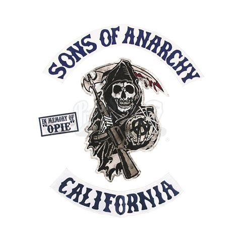 Set Of Patches Sons Of Anarchy 2008 2014