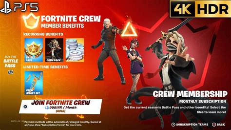 Chapter 4 Crew Pack Fortnite Crew Pack Skins Fortnite Chapter 4