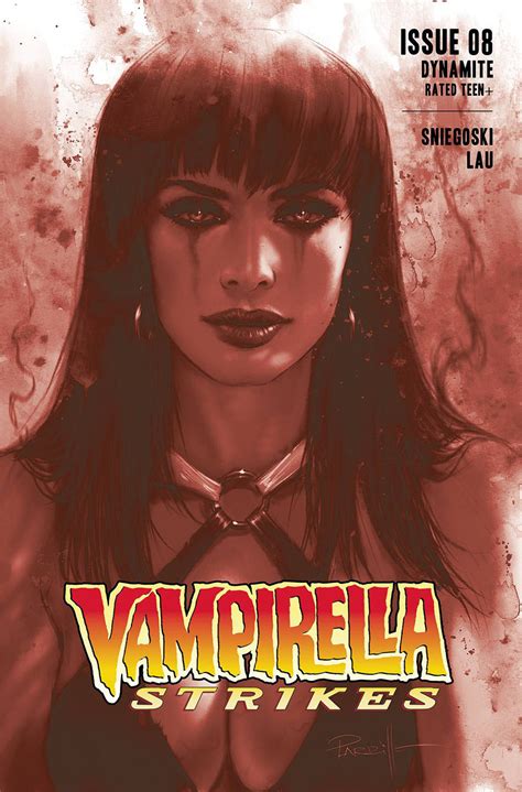 Vampirella Strikes Vol 3 8 Cover N Incentive Lucio Parrillo Tint Cover
