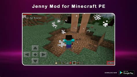 Скачать Jenny Mod For Minecraft Mcpe Apk для Android
