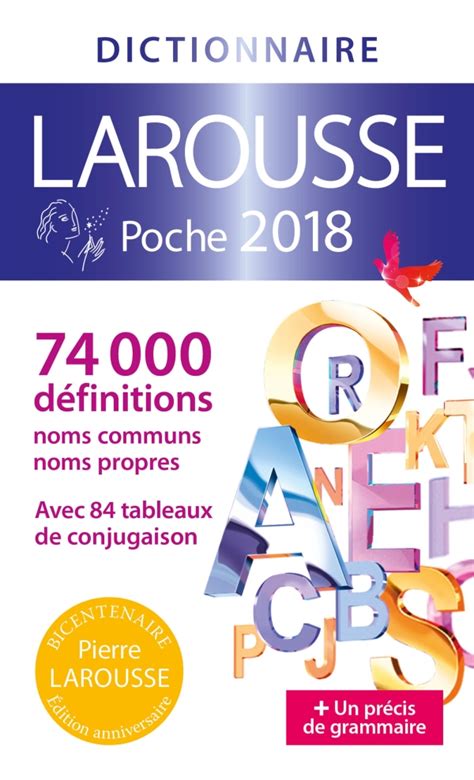 Notice Bibliographique Dictionnaire Larousse Poche 2018 Dictionnaire