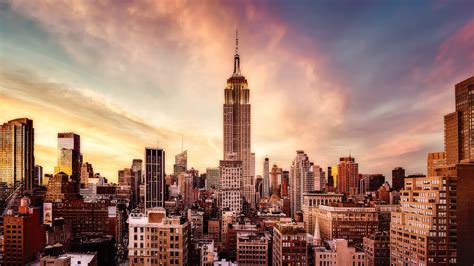 Empire State Building Wallpaper 4k Midtown Manhattan