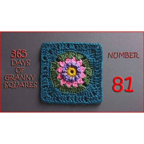 Number 81 Of Our 365 Days Of Granny Squares Is On The Blog This One