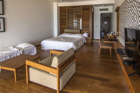 Rooms Off Pandanus Beach Resort And Spa Sri Lanka Stock Image Image Of