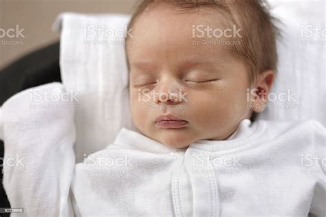 Newborn Baby Boy Sleeping Stock Photo Download Image Now 0 1 Months