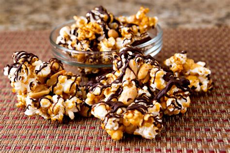 Dark Chocolate Caramel Popcorn Moose Munch Copycat Brownie Bites Blog