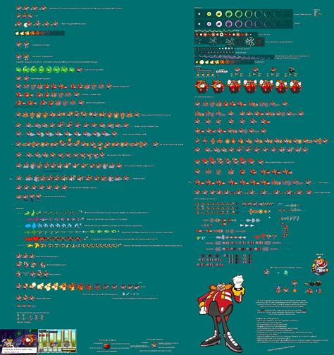 Dr Eggman Sonic Battle Sprite Sheet By Theknucklesmaing4 On Deviantart