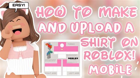 How To Make A Shirt On Roblox Mobile Easy 2023 Youtube