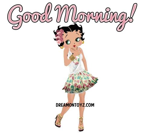 Click On Picture For Largest View Good Morning Betty Boop Images Quotes And Sayings For Morning