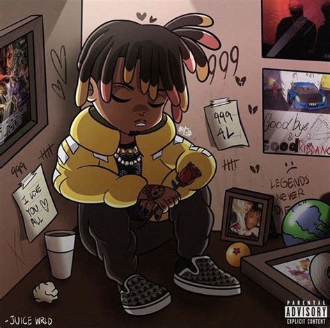 Pin By Caleb On Juice Wrld 999 Forever Anime Rapper Cartoon