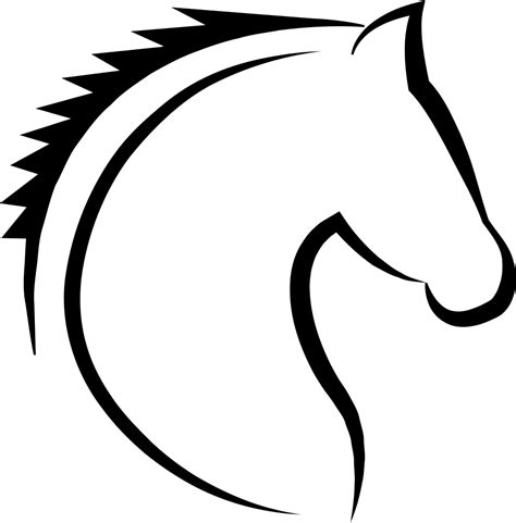 Download Horse Head Lines Svg Png Icon Free Download (#74190 ...