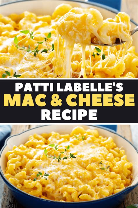 Patti Labelles Macaroni And Cheese Recipe Insanely Good