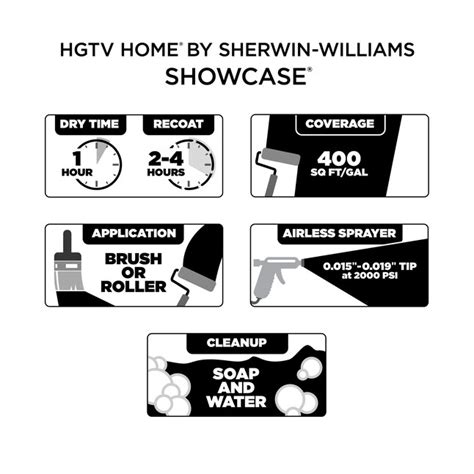 Hgtv Home By Sherwin Williams Showcase Flat Ultra White Tintable