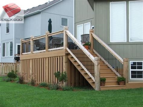 With zipup, you get an under deck drainage system and a finished look with one product. Mid Height Deck Photo