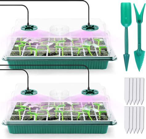 Yskea Seed Starter Kit With Grow Light 80 Cells Seed