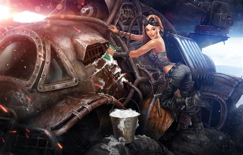 Post Apocalyptic Pin Up
