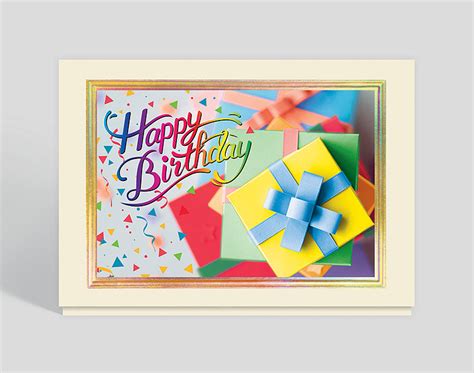 Maybe you would like to learn more about one of these? Birthday Gift Spectrum Card, 305910 | The Gallery Collection
