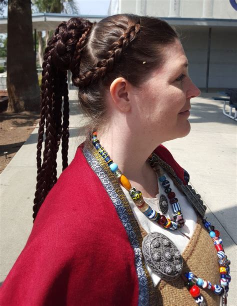 Vikings' more important strength is the fact that it has been inspiring its fans for equipment and hairstyles. Viking Age head-coverings | Viking hair, Historical ...