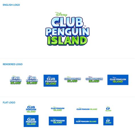 Responsive Logo English Disney Club Penguin Island English Logo