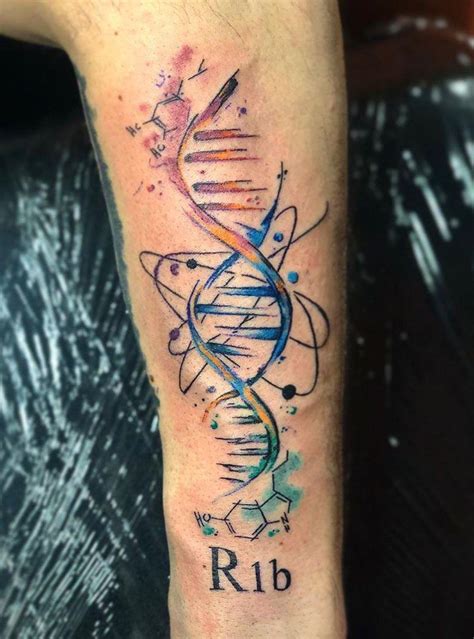 50 Pretty Dna Tattoos To Inspire You Page 12 Diybig