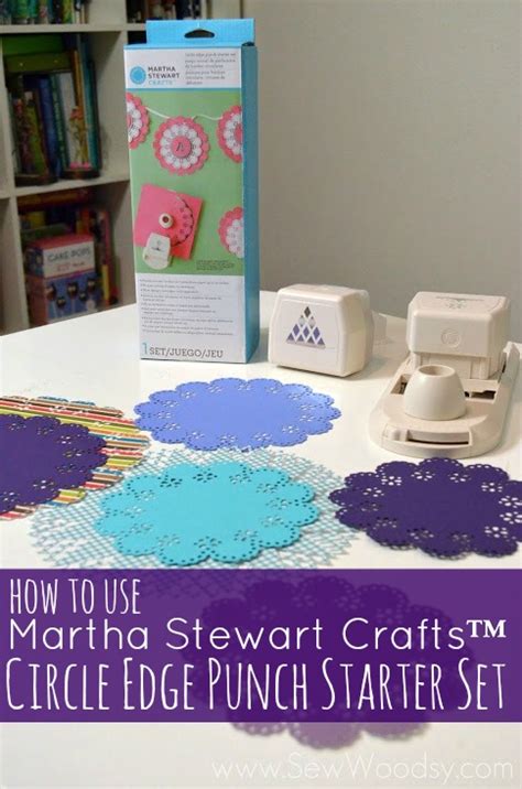 How To Use Martha Stewart Crafts™ Circle Edge Punch Starter Set Sew