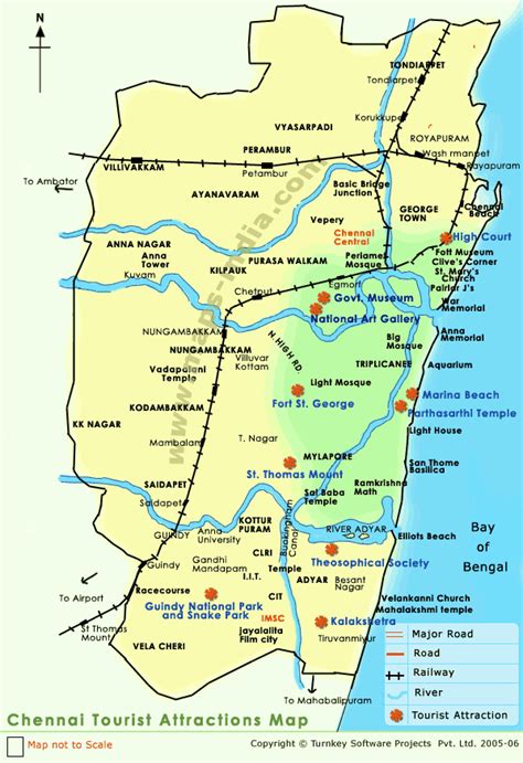 Chennai Map