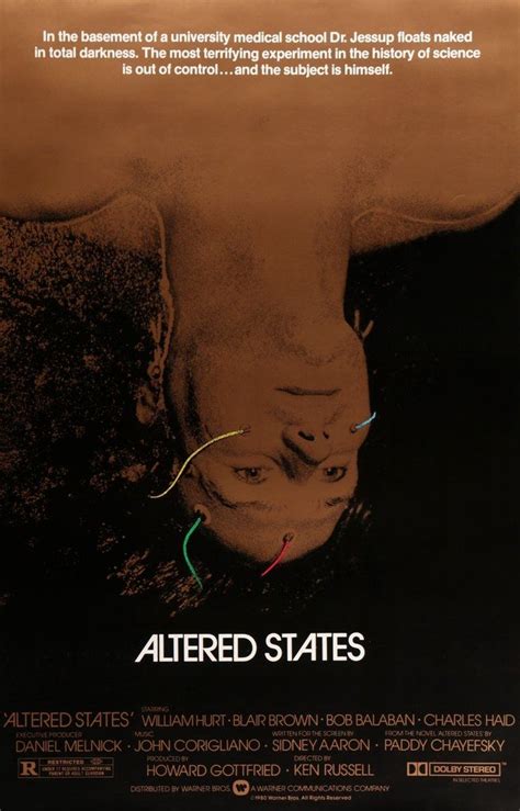 Altered States 1980 American Horror Movie Classic Movie Posters
