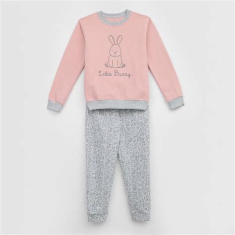 Pijama Para Niña Circus Pack Mama E Hija Bunny Franela Knasta Perú