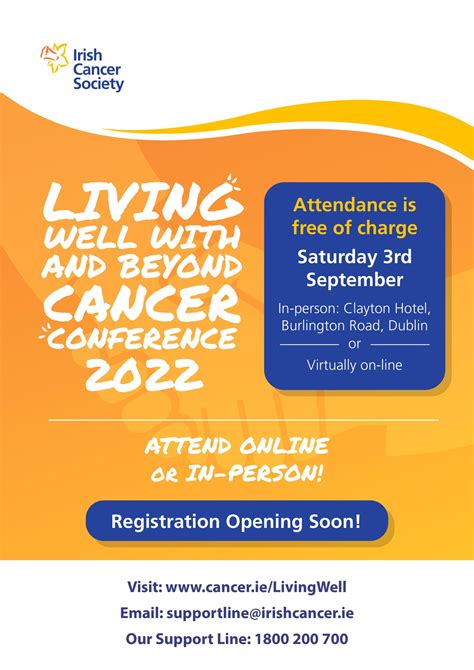 irish cancer society living well with and beyond cancer conference 2022 hope cancer support centre