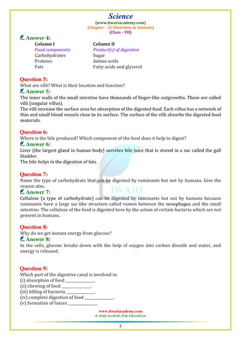 Lectures on formal methods and performanceanalysis: CBSE NCERT Solutions for Class 7 Science Chapter 2 ...