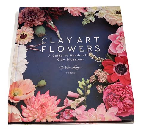 Clay Art Flowers Book Making Clay Flowers Flowers Ideas Etsy