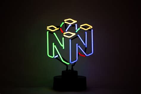N64 Neon Light Nintendo 64 Neon Perfect For N64 Fans Etsy