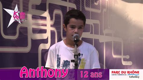 Anthony Kids Voice Tour Parc Du Rhône Collombey Youtube