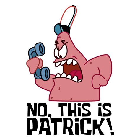 No This Is Patrick Meme Meme Stickers Patrick Meme Spongebob Christmas