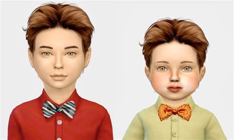 Fabienne Kids Hairstyles Sims Hair Toddler Hairstyles Boy