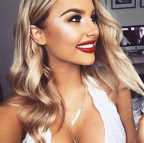 pin by candicemarie💋 on makeup red lips makeup look makeup looks beauty