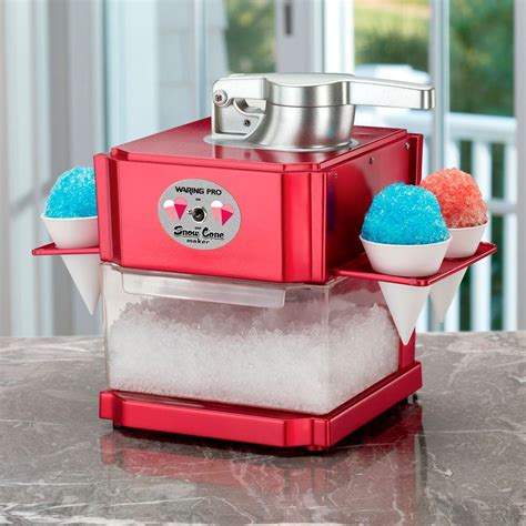 Waring Pro 120 Volt Electric Snow Cone Maker Scm100 The Home Depot