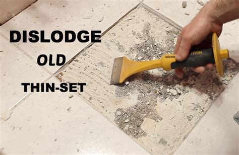 There are lots of different brands and formulations, but basic, good quality concrete thinset is usually $10 for a 40 pound bag. How to Replace a Cracked Tile in Bathroom in No Time