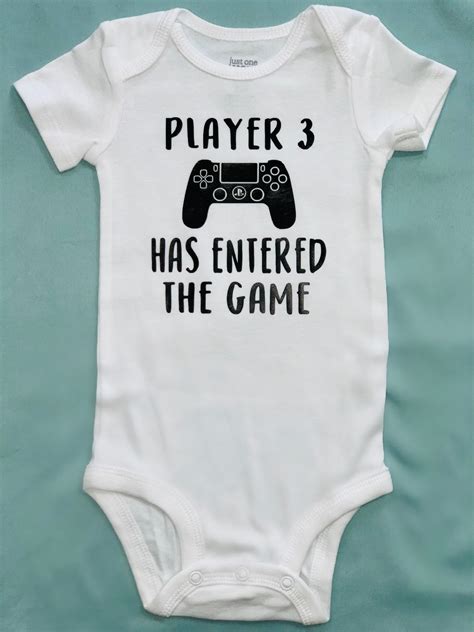 Player 3 Has Entered The Game Pregnancy Announcement Gamer Etsy