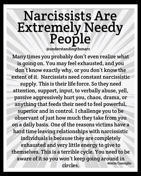Narcissists Feeling Exhausted Narcissistic Supply Narcissist